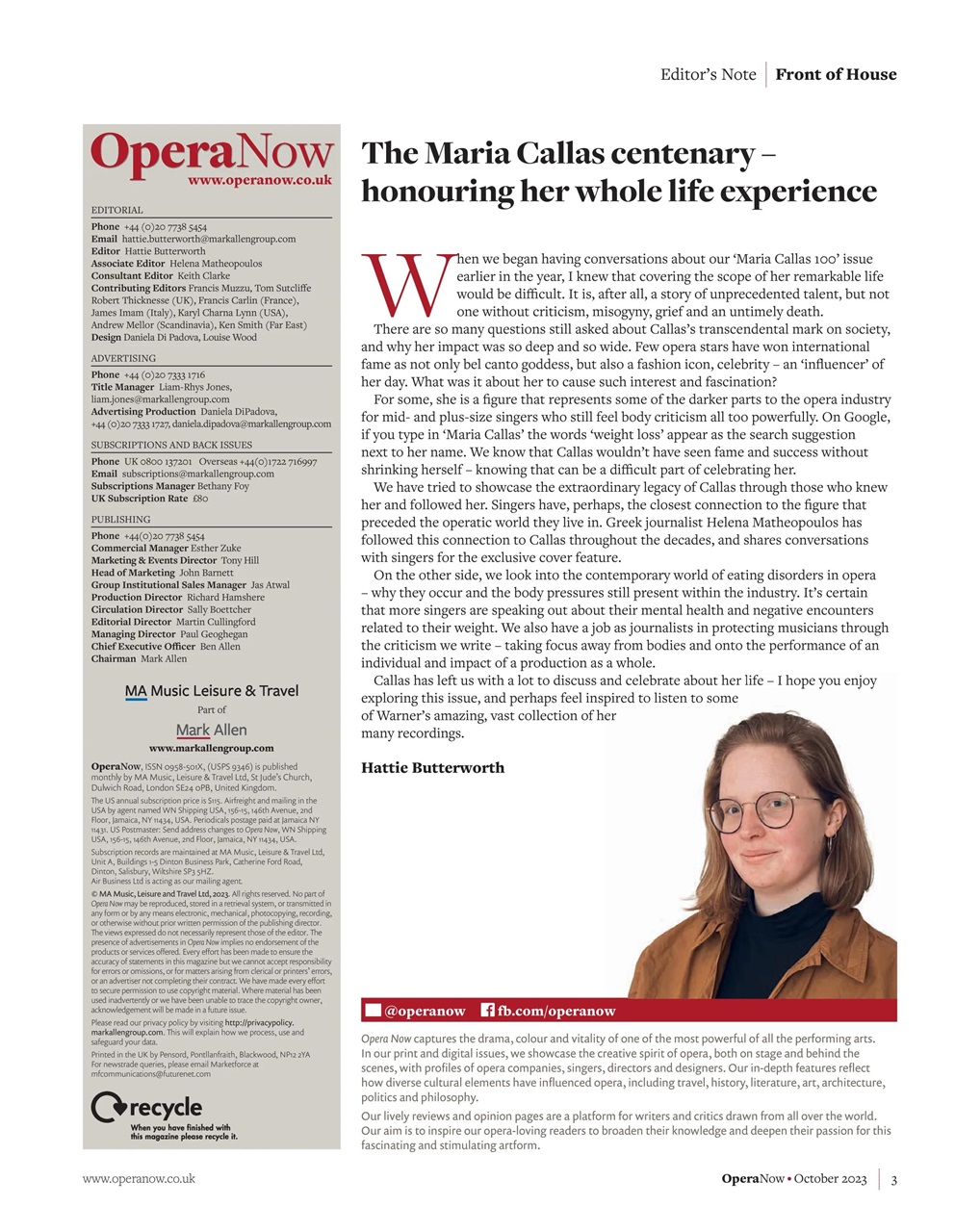 Opera Now Preview Pages