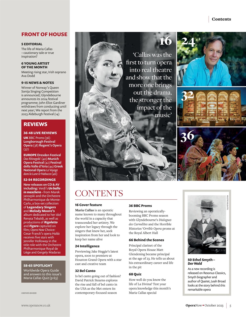 Opera Now Preview Pages