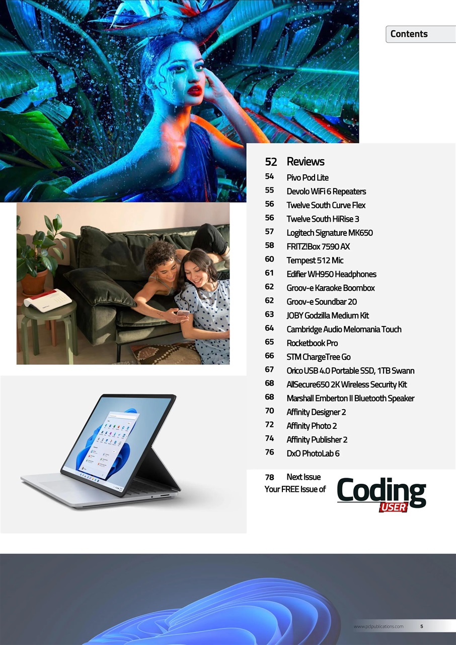 Windows User Preview Pages