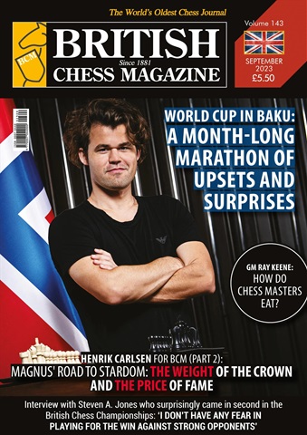 British Chess Magazine issue September 2023