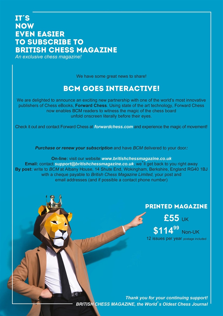 British Chess Magazine Preview Pages