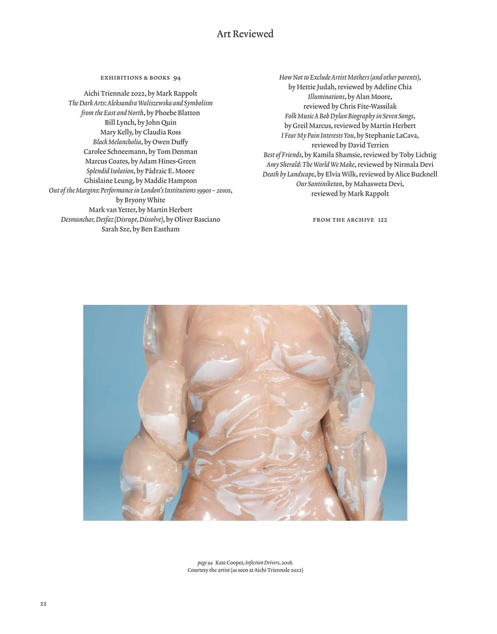 ArtReview Preview Pages