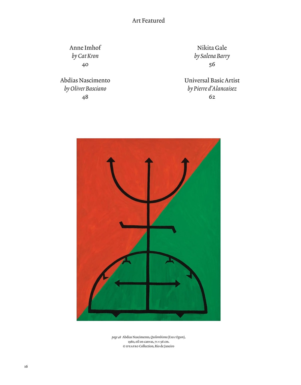 ArtReview Preview Pages