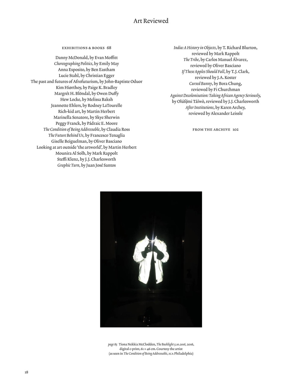 ArtReview Preview Pages