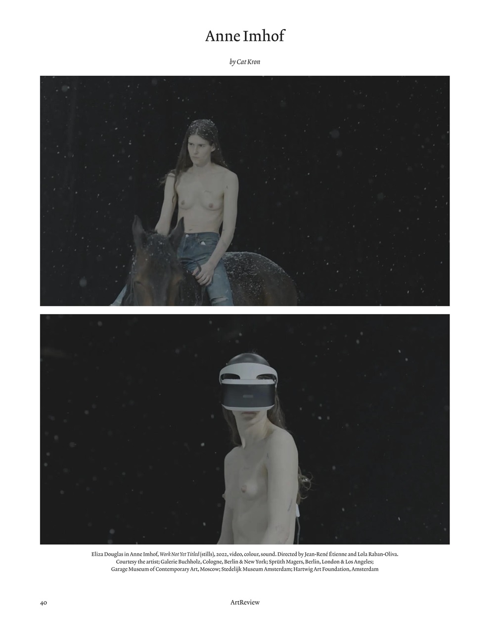 ArtReview Preview Pages