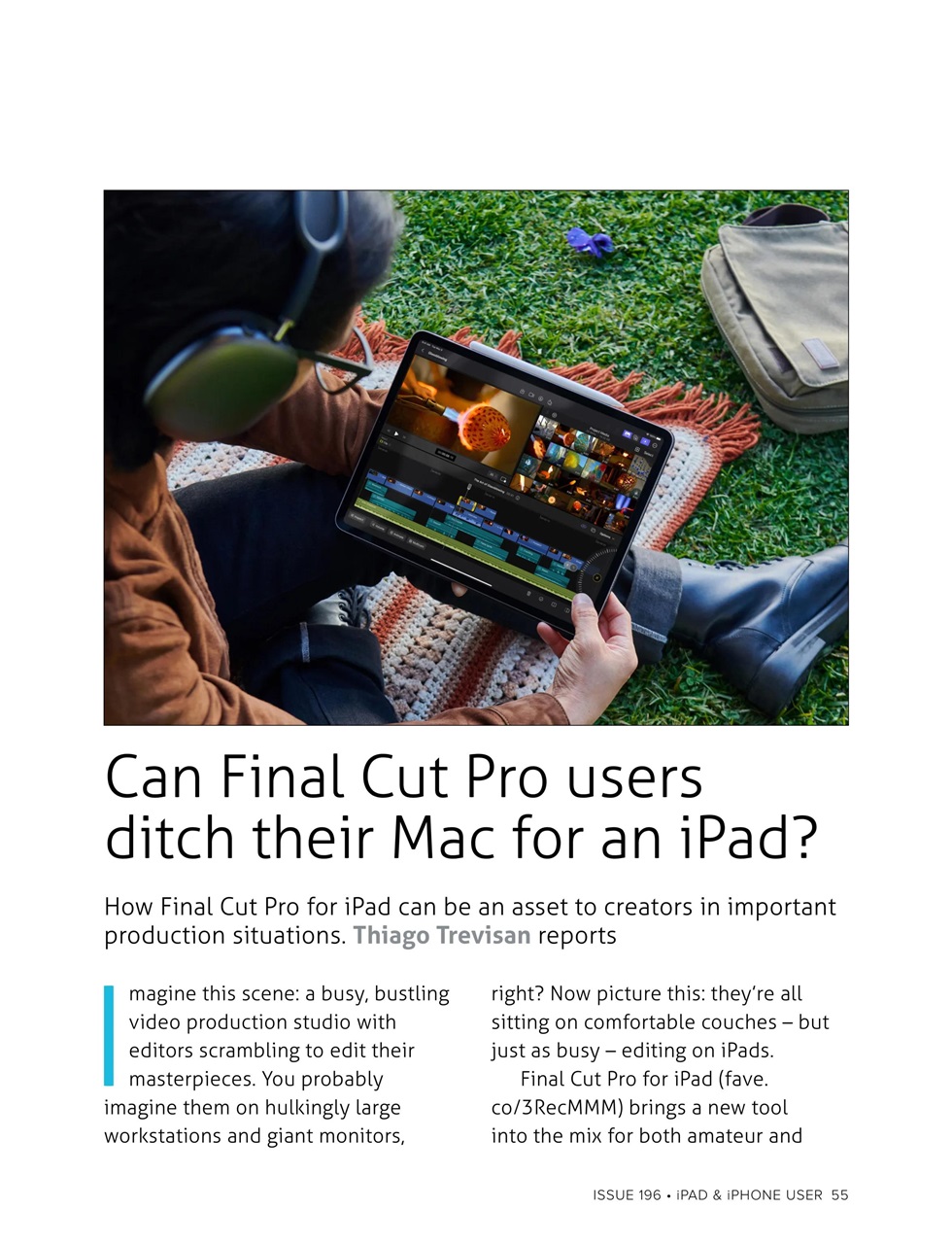 iPad and iPhone User Preview Pages