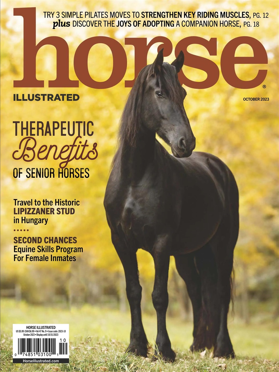 Horse Illustrated Magazine Preview Pages