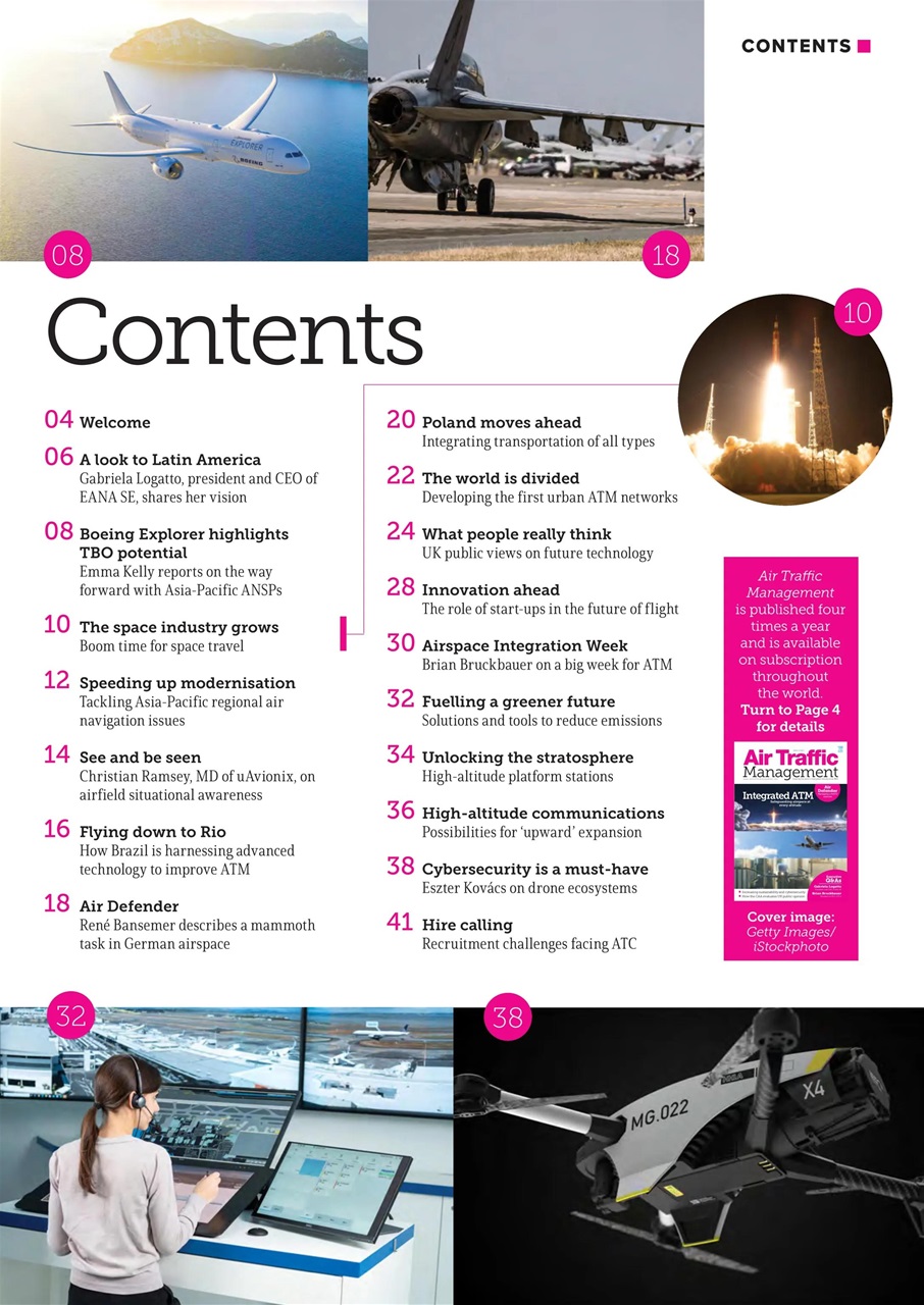 Air Traffic Management Preview Pages