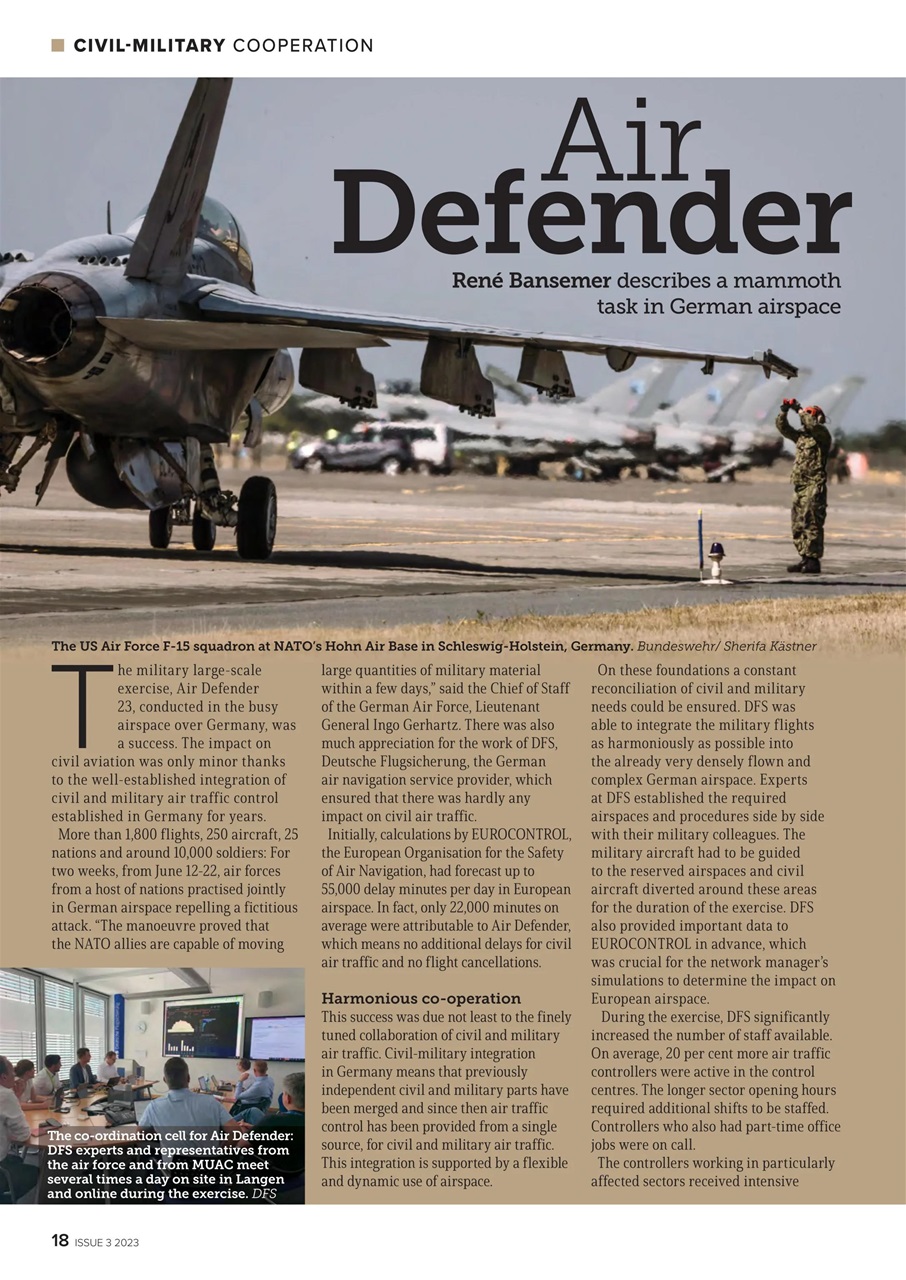 Air Traffic Management Preview Pages