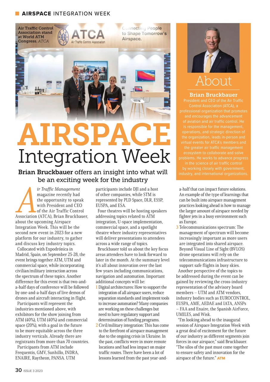 Air Traffic Management Preview Pages