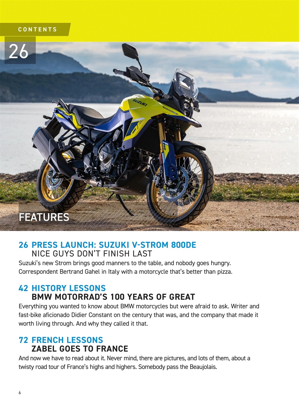 Cycle Canada Preview Pages