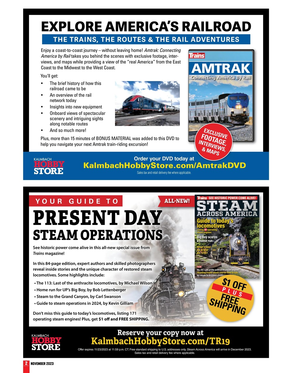 Trains Preview Pages