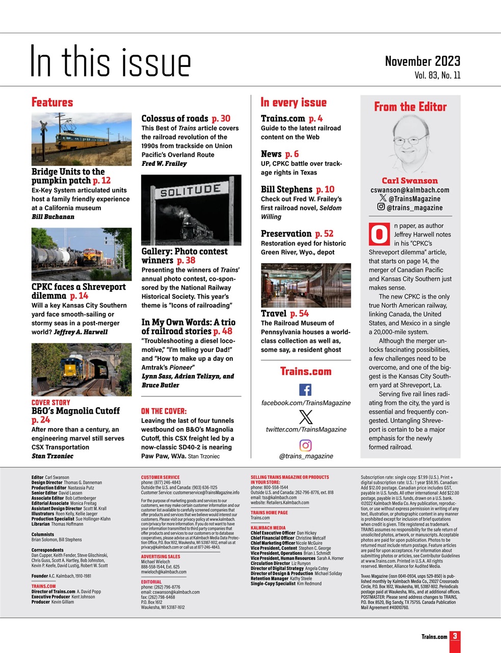 Trains Preview Pages