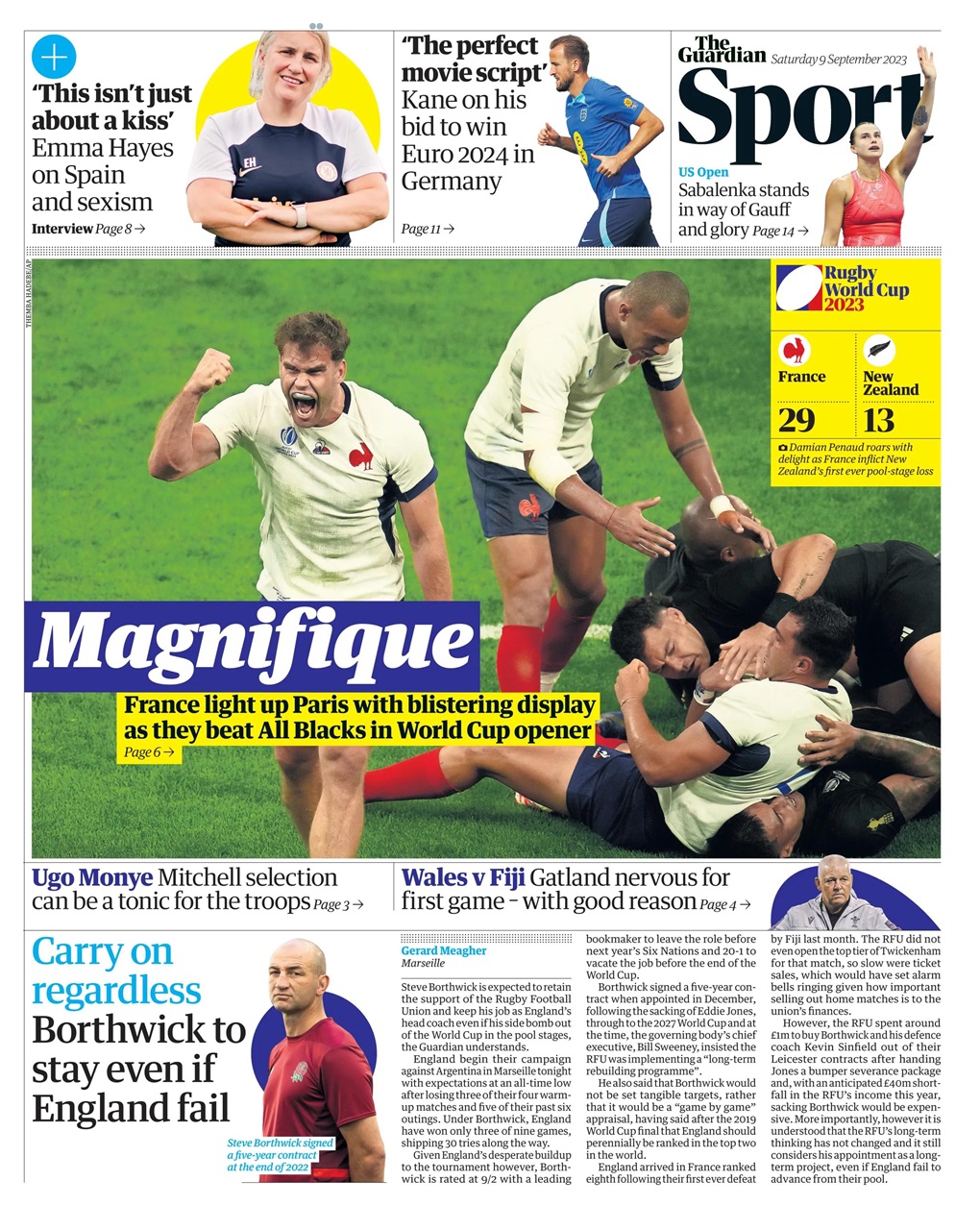 The Guardian Newspaper Preview Pages