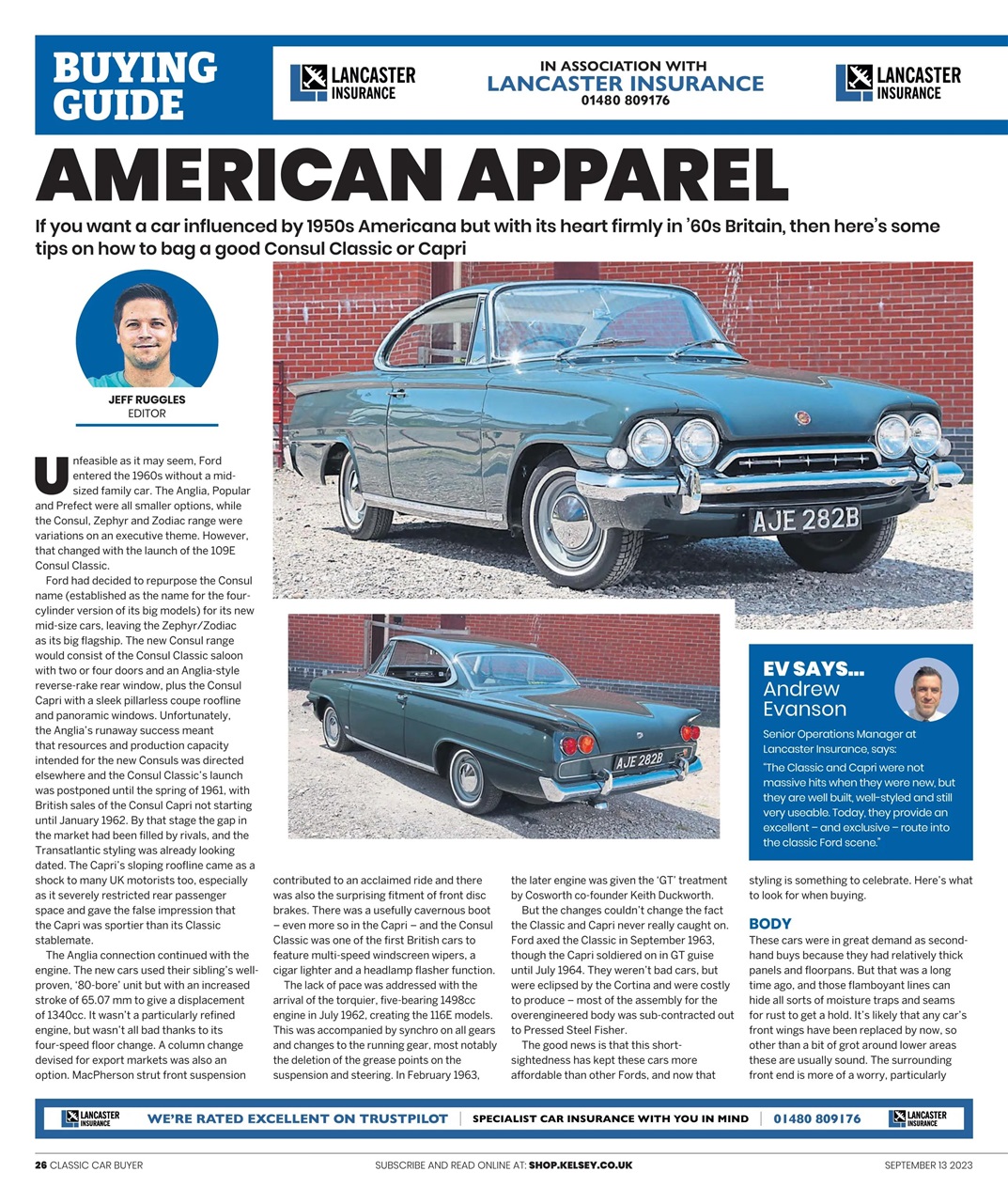 Classic Car Buyer Preview Pages