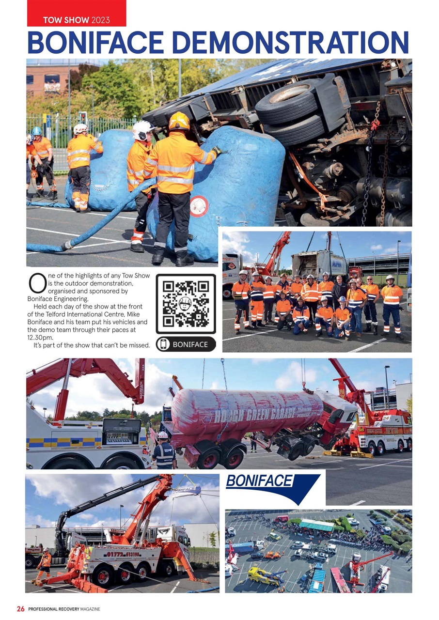 Professional Recovery Magazine Preview Pages