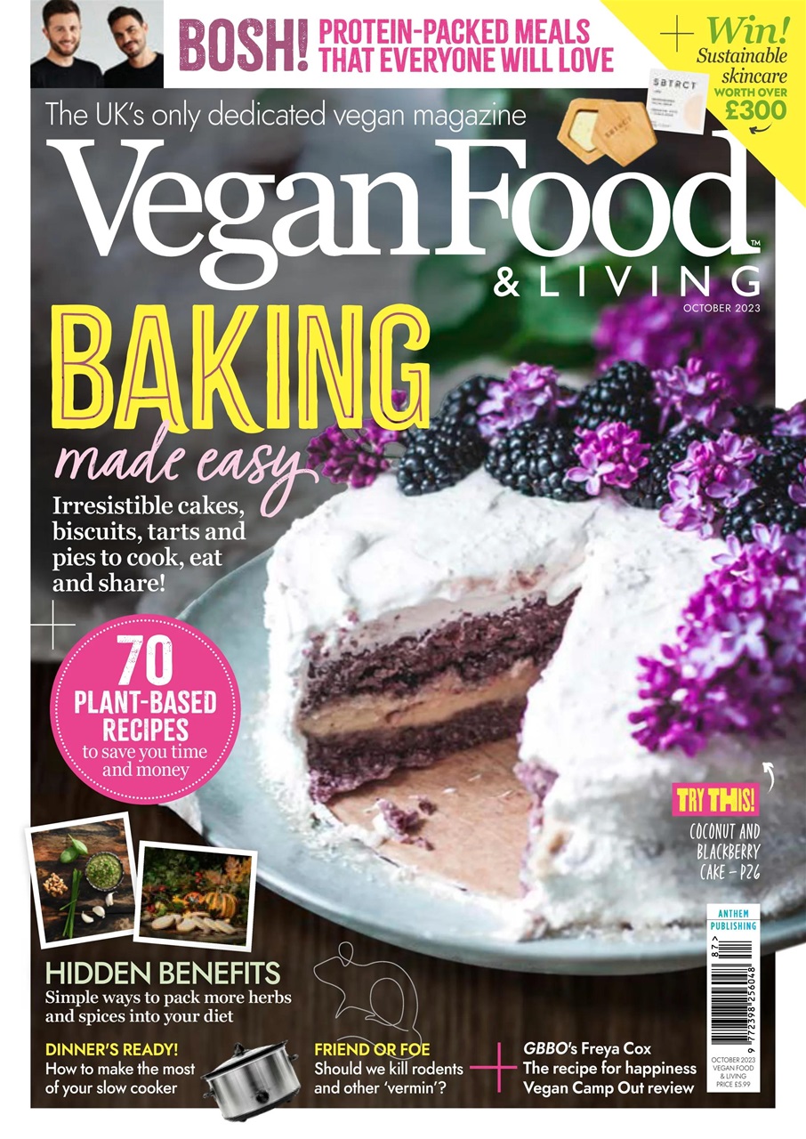 Vegan Food & Living Magazine Preview Pages