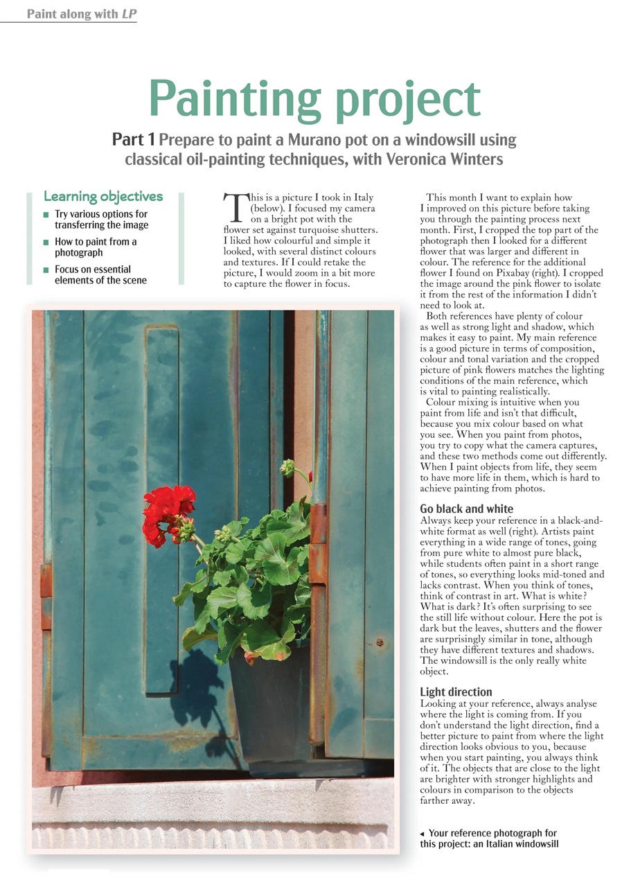 Leisure Painter & The Artist Preview Pages