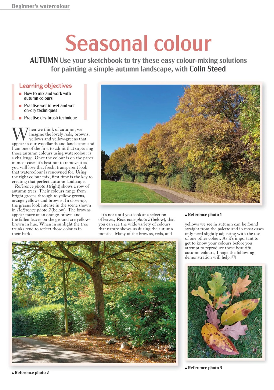Leisure Painter & The Artist Preview Pages