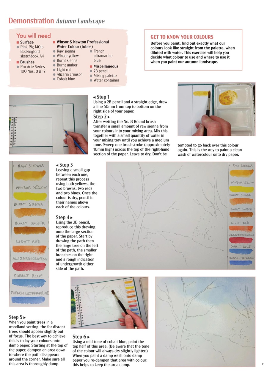 Leisure Painter & The Artist Preview Pages