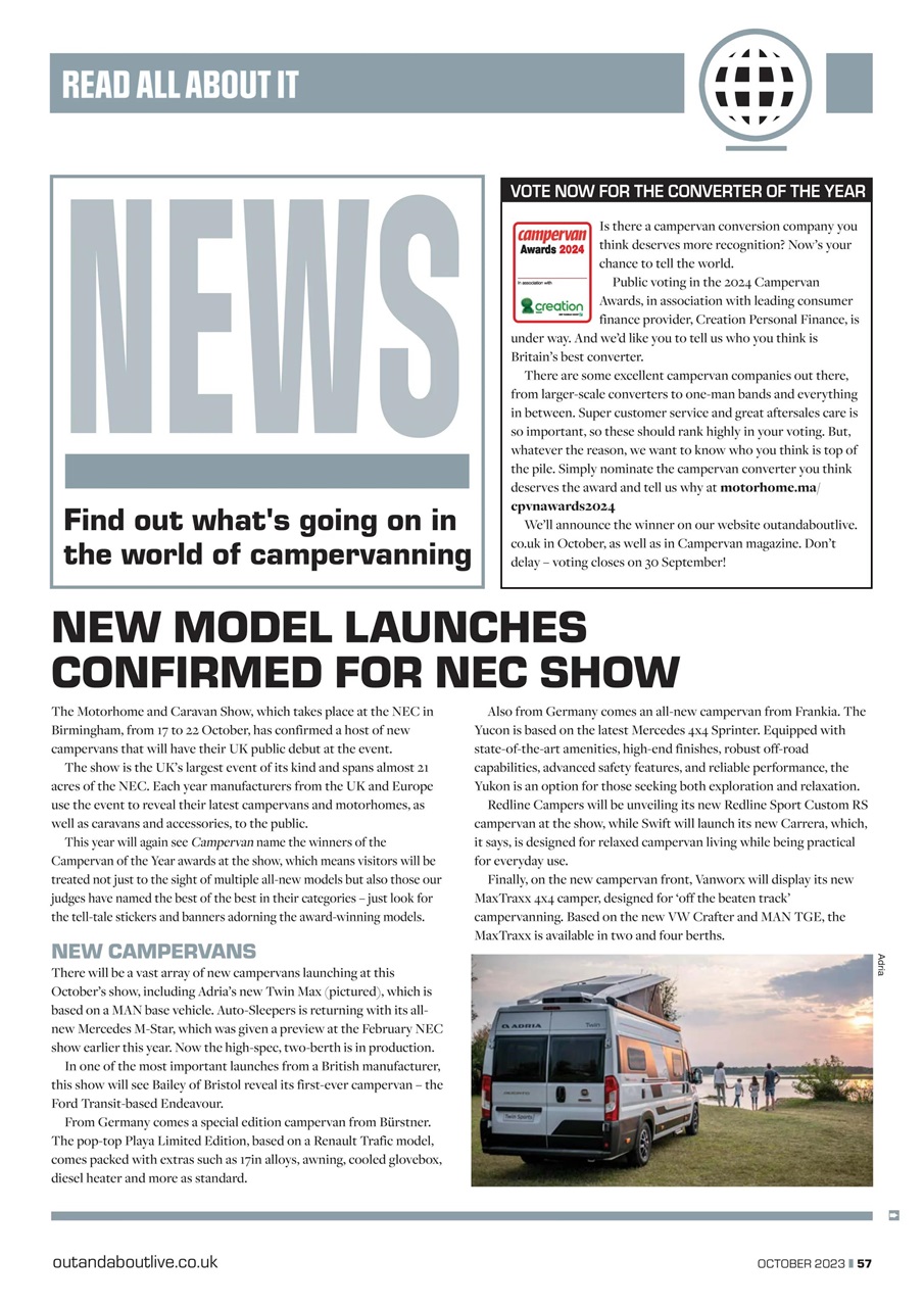 Campervan Preview Pages