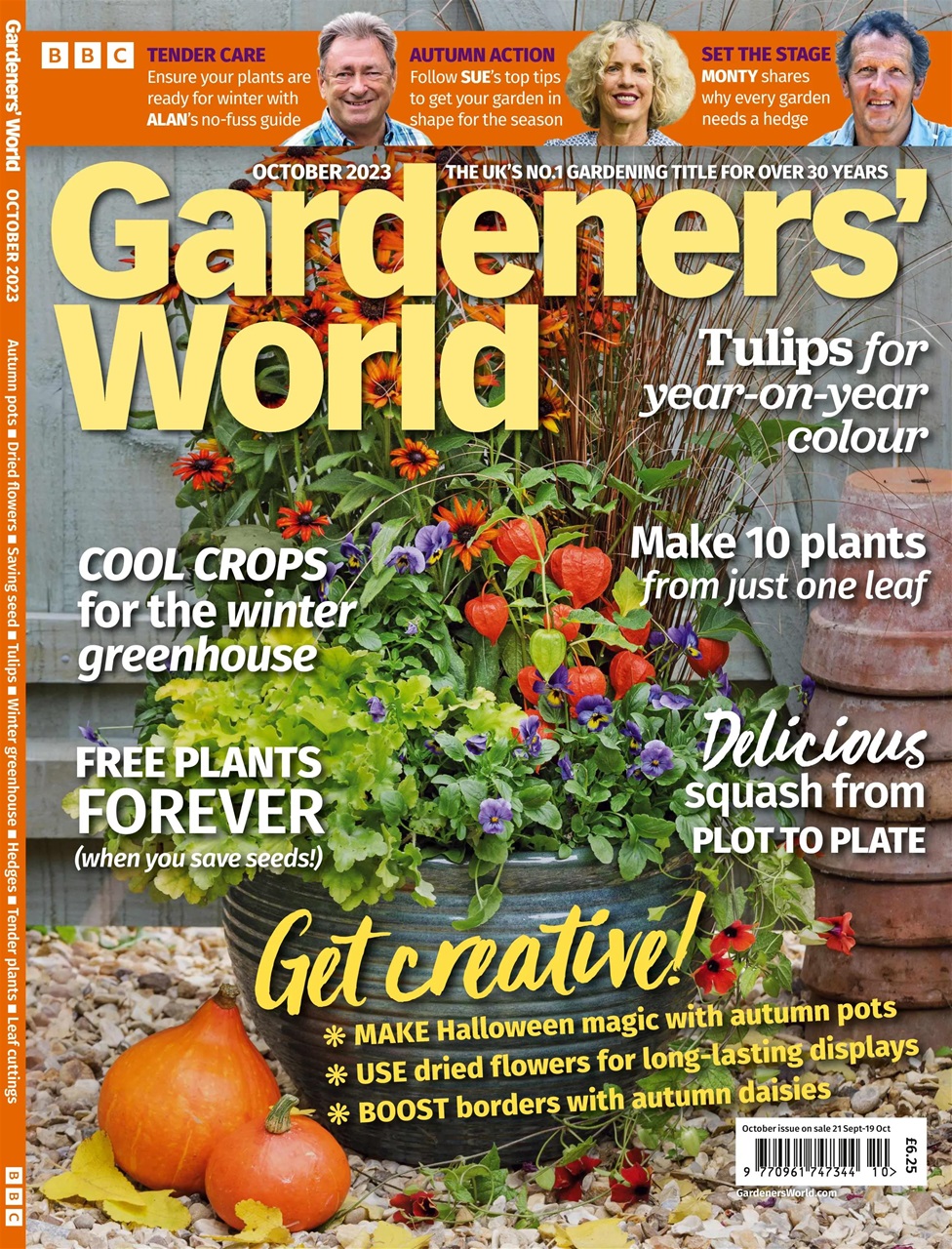 BBC Gardeners’ World Magazine Preview Pages