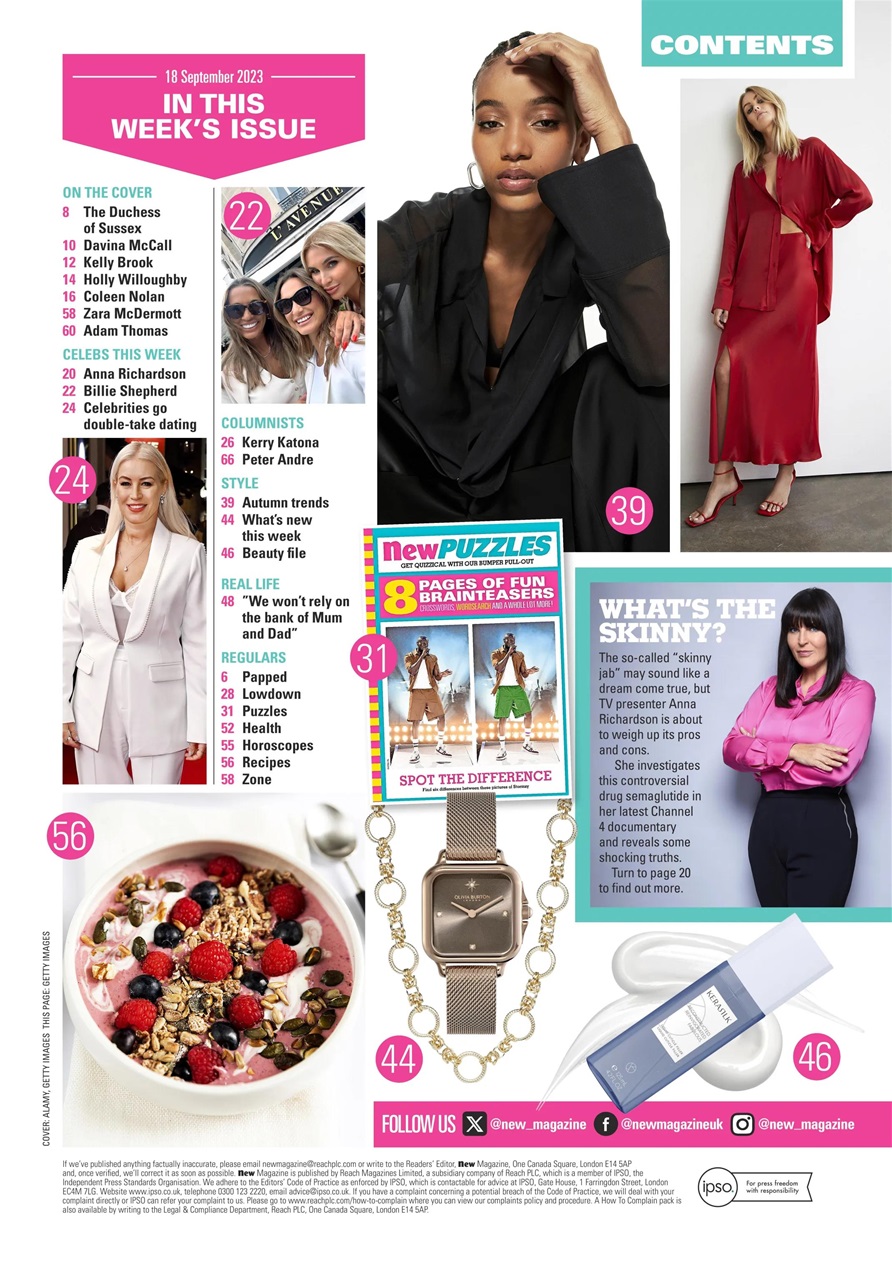 New Magazine Preview Pages