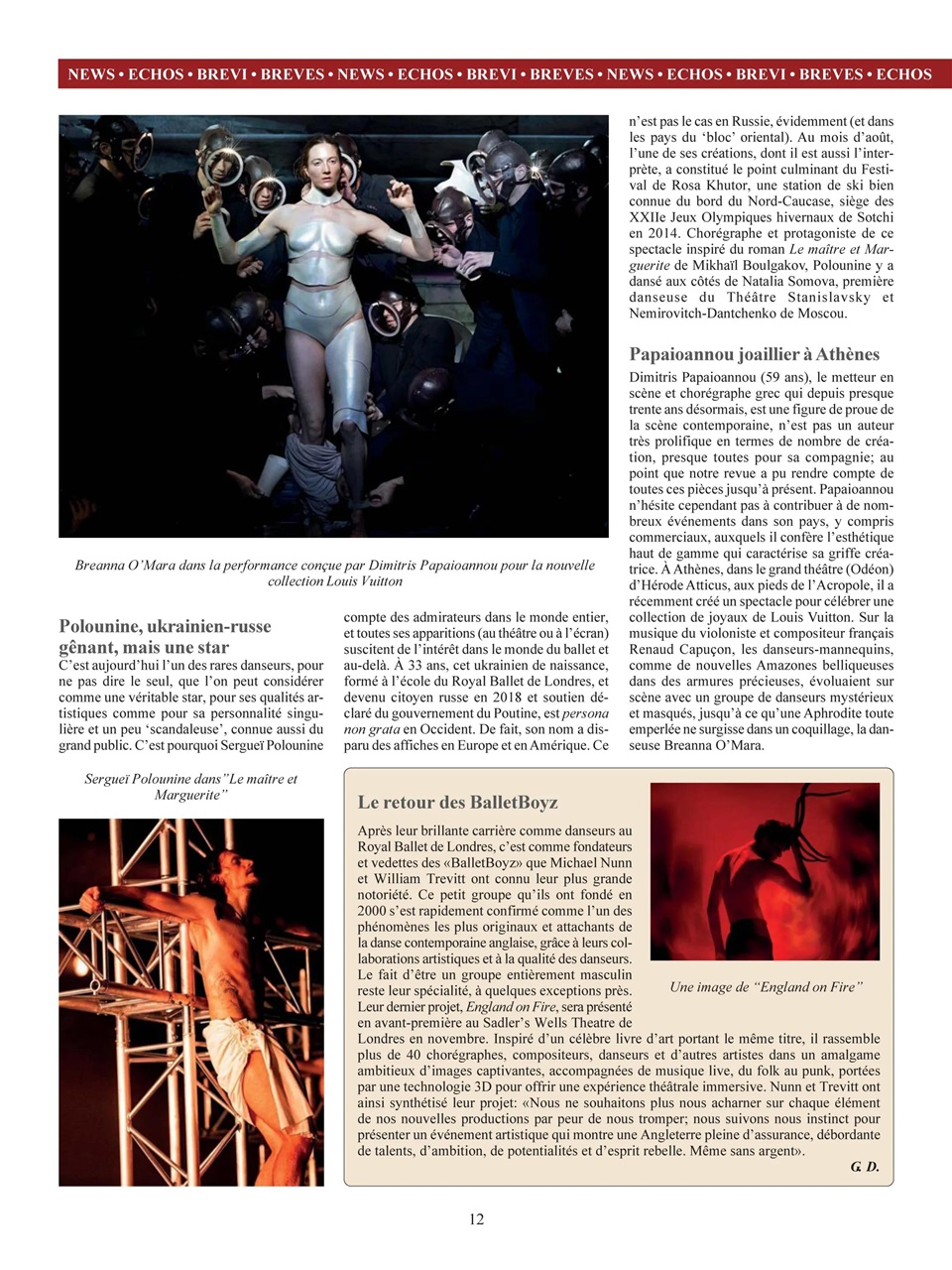 BALLET2000 Édition France Preview Pages