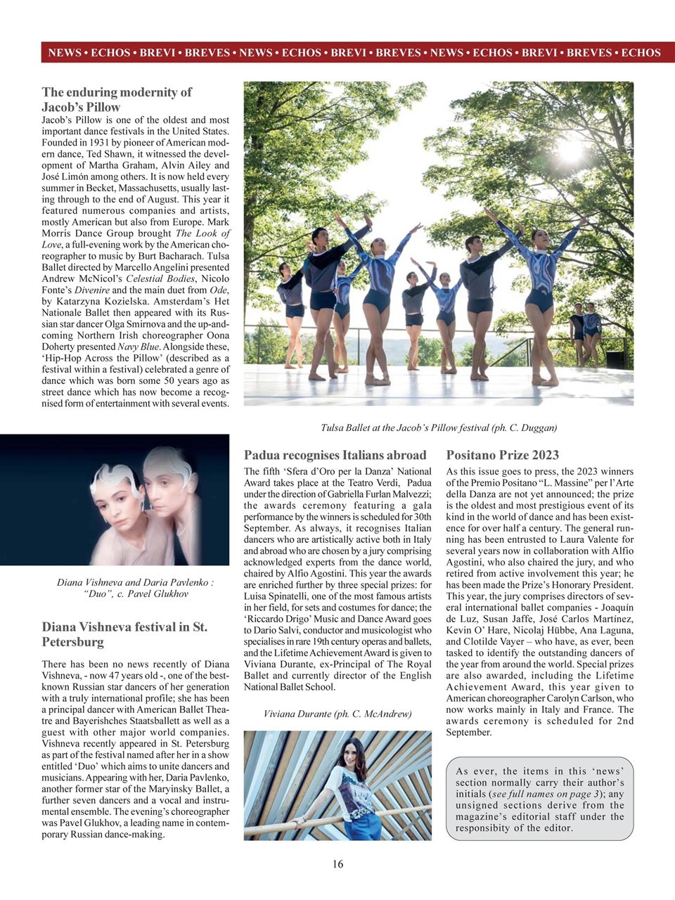 BALLET2000 English Edition Preview Pages
