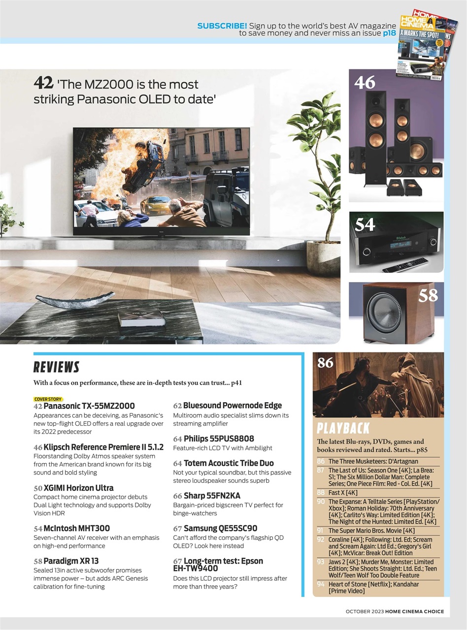 Home Cinema Choice Preview Pages