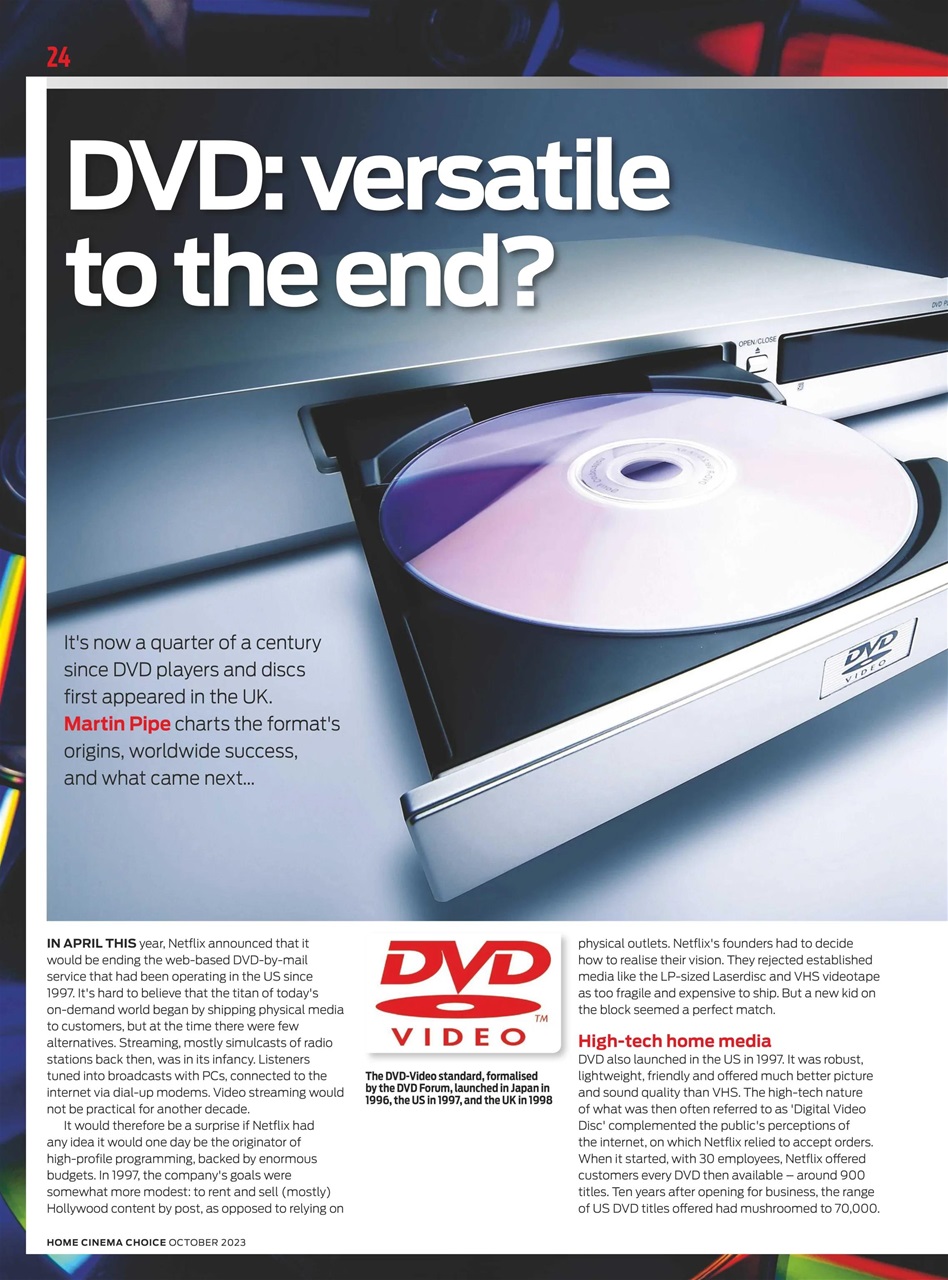 Home Cinema Choice Preview Pages