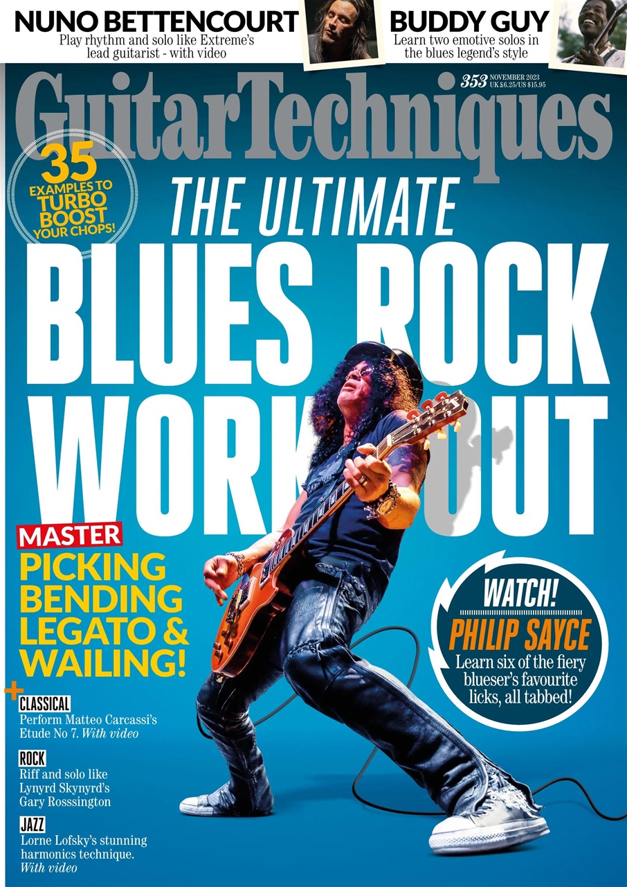 Guitar Techniques Preview Pages