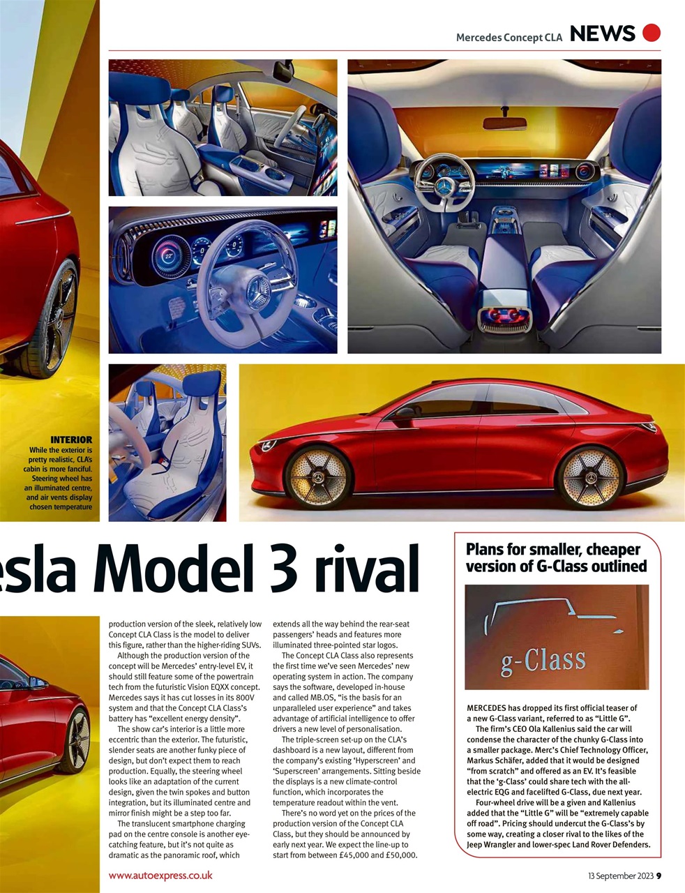 Auto Express Preview Pages