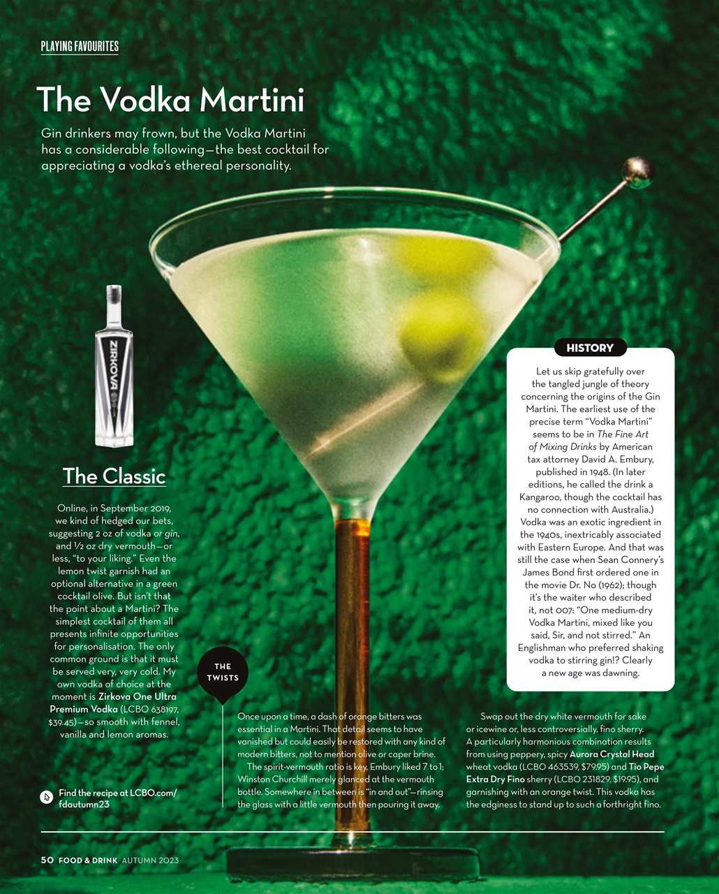 LCBO Food & Drink Preview Pages