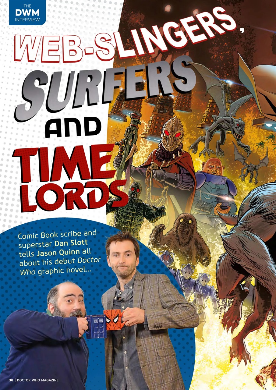 Doctor Who Magazine Preview Pages