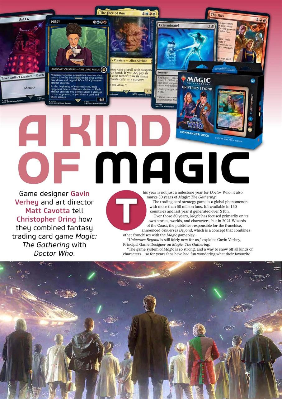 Doctor Who Magazine Preview Pages