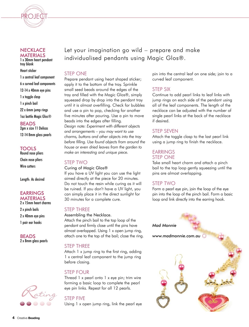 Creative Beading Preview Pages