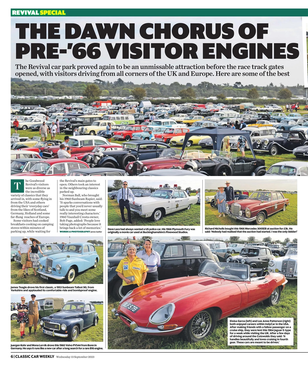 Classic Car Weekly Preview Pages