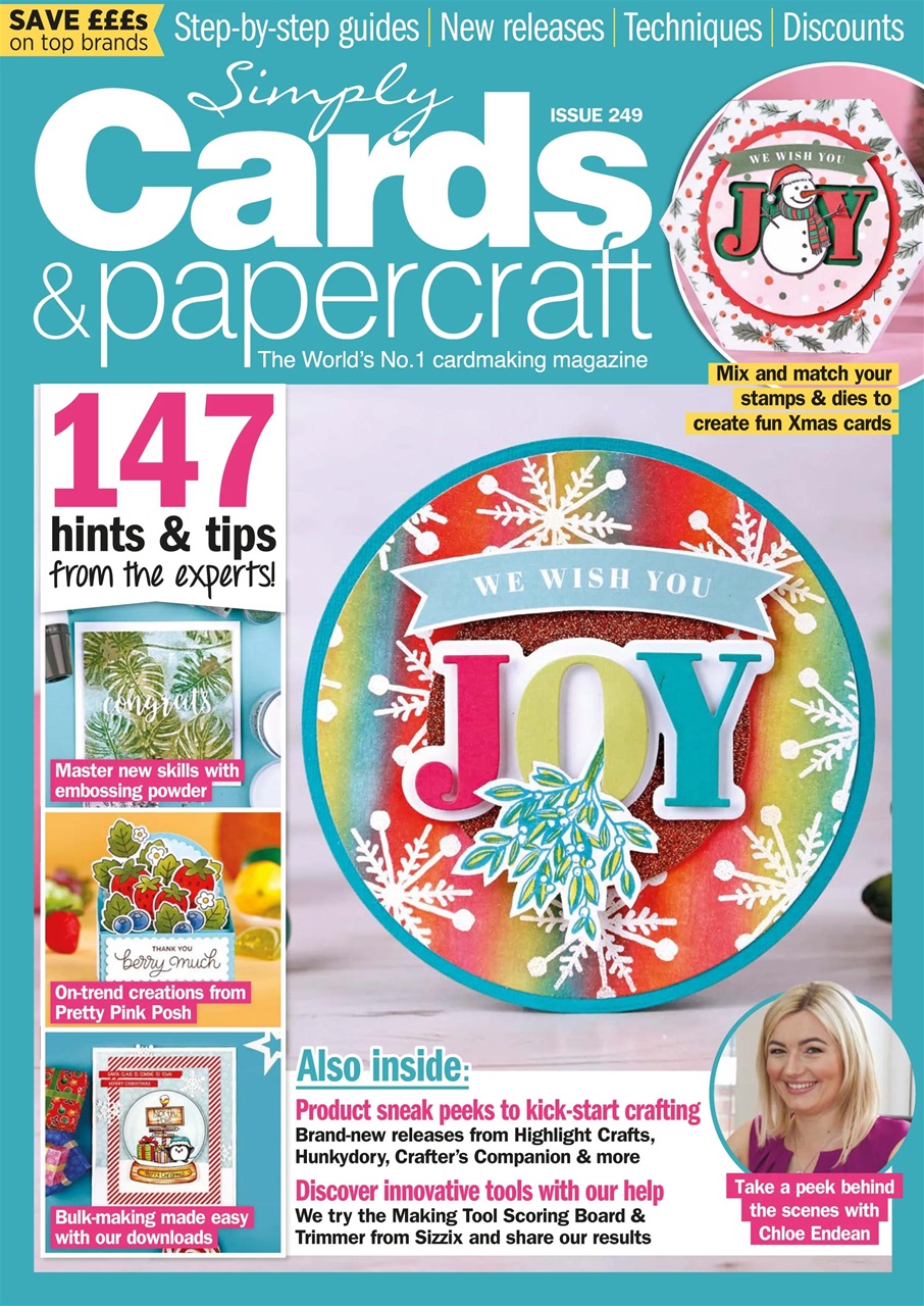 Simply Cards & Papercraft Preview Pages