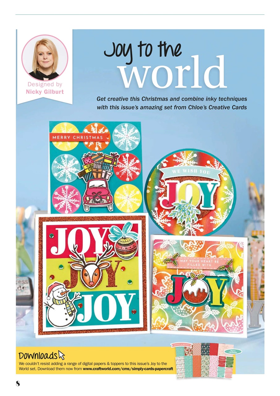 Simply Cards & Papercraft Preview Pages