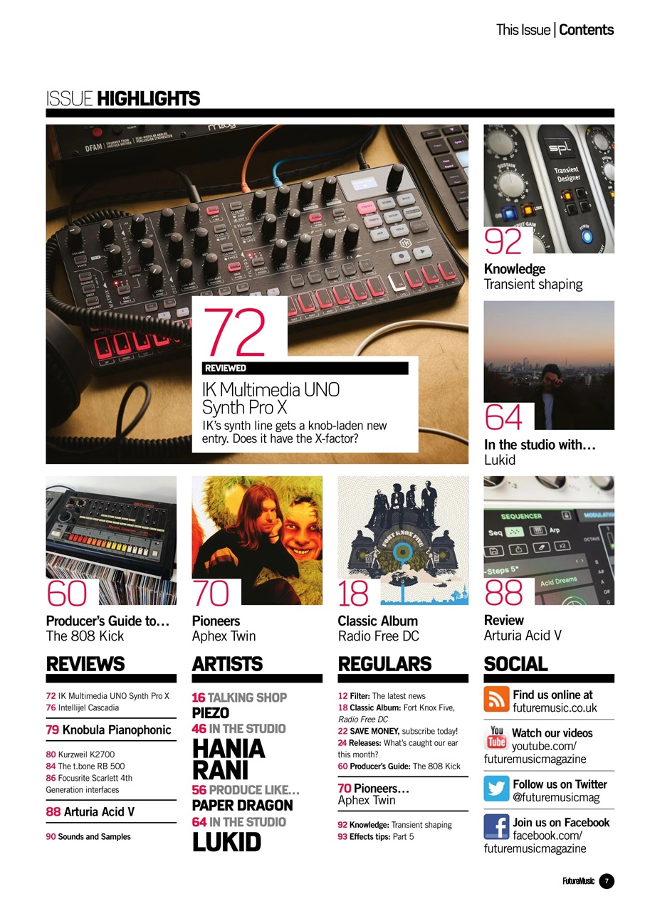 Future Music Preview Pages