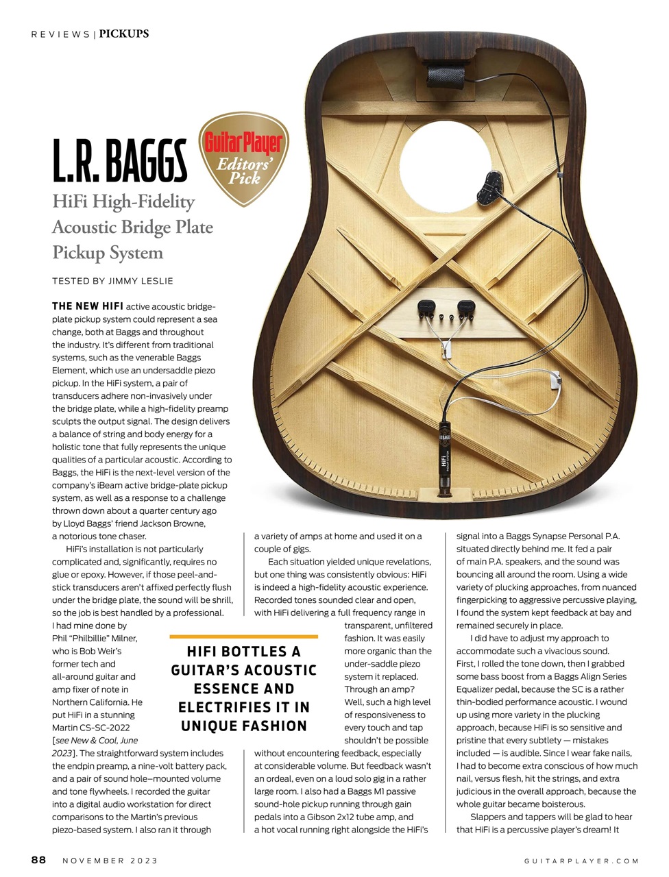 Guitar Player Preview Pages