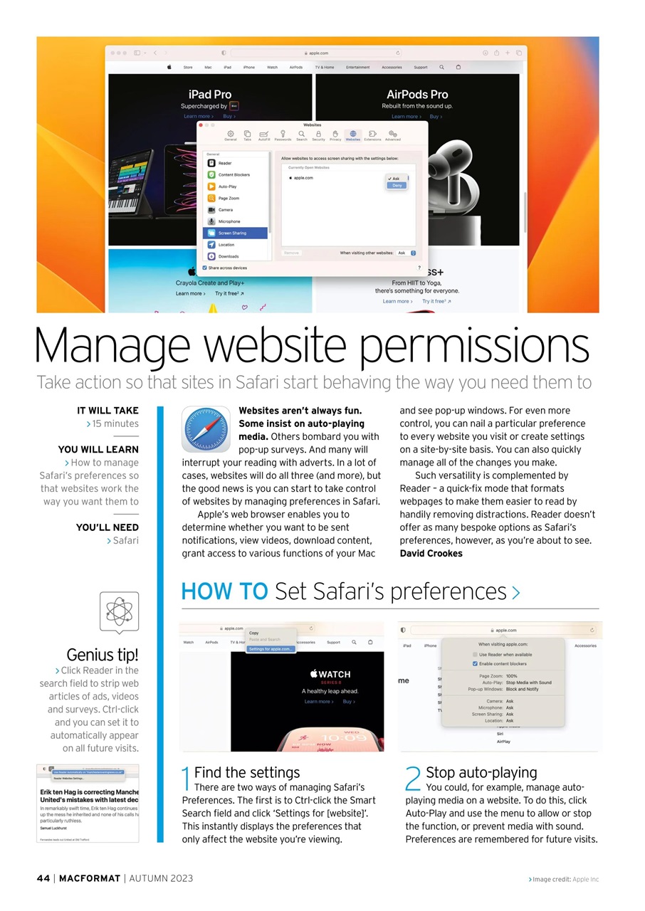 MacFormat Preview Pages
