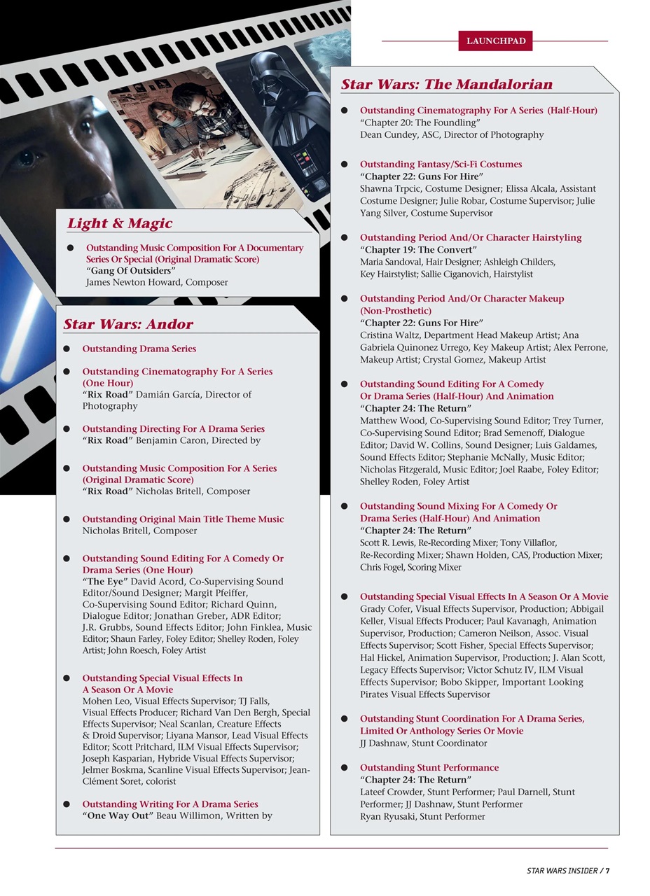 Star Wars Insider Preview Pages