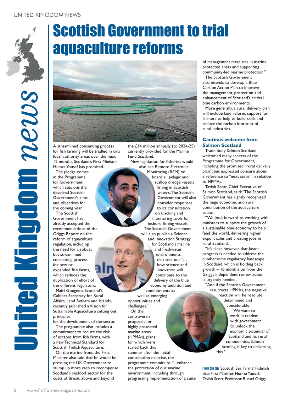 Fish Farmer Magazine Preview Pages