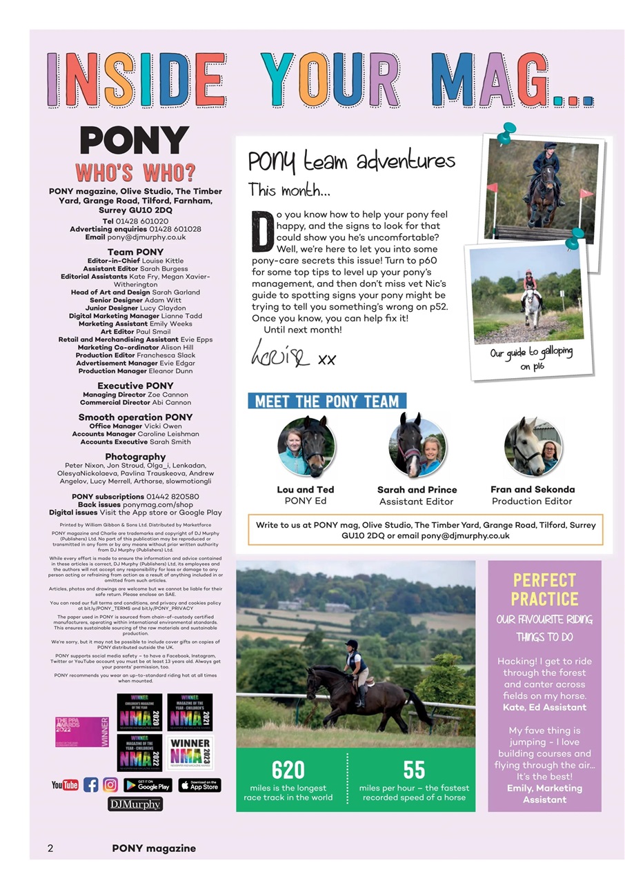 Pony Magazine Preview Pages