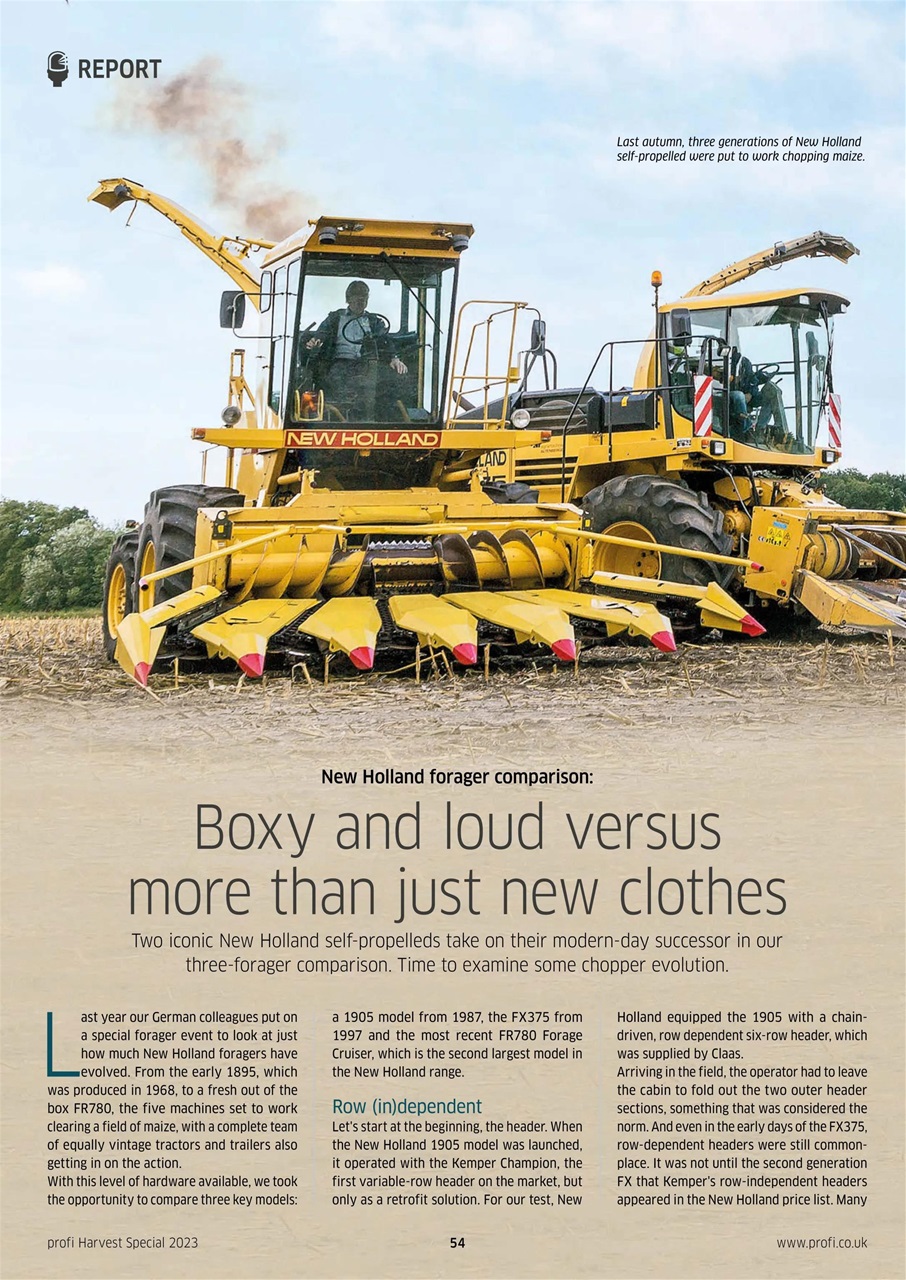 Profi International Preview Pages
