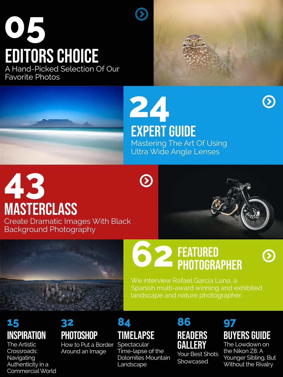 Photography Masterclass Magazine Preview Pages