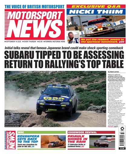Motorsport News issue 