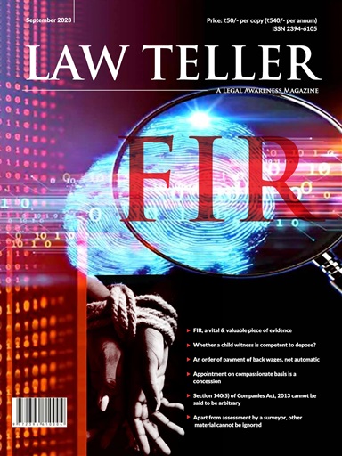 Lawteller – A Legal Awareness Magazine issue 